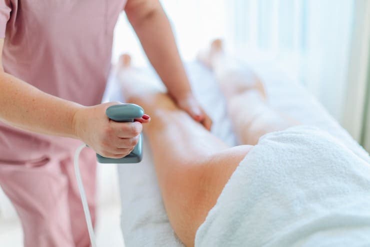 lipoaspiração nas pernas