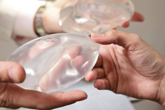 prótese de silicone