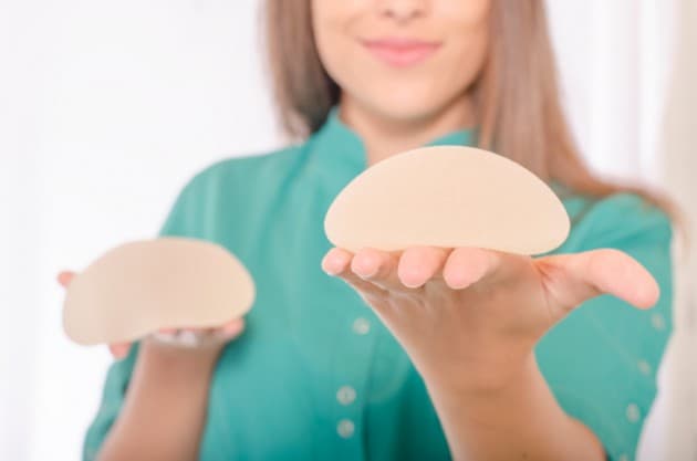 prótese de silicone