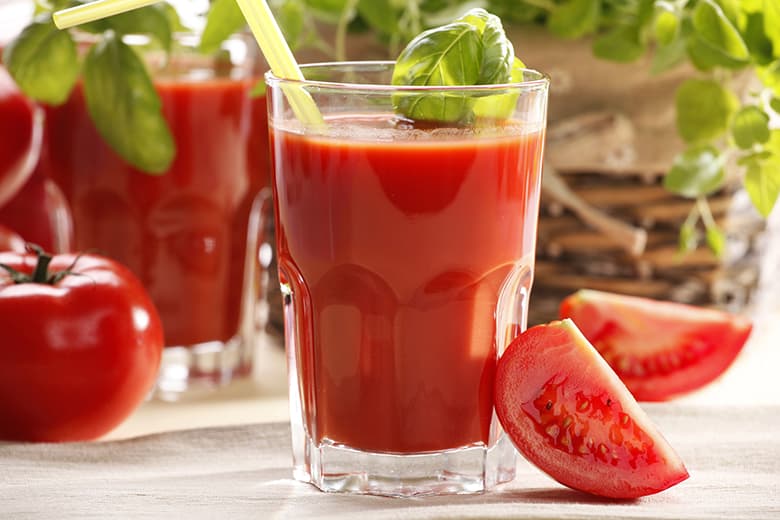suco de tomate